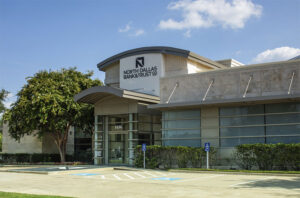 Exterior of NDBT's Addison Banking Center