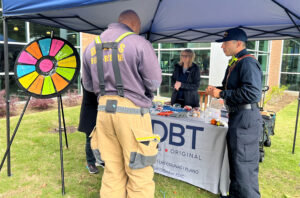 NDBT table at the Semones Family YMCA Day of Wellness event
