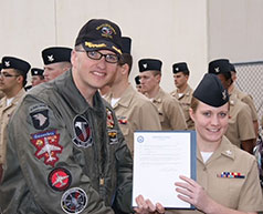 Lorie graduating from bootcamp