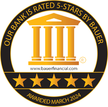 Bauer Financial 5-Star logo for March 2024