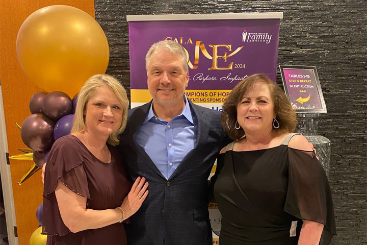 NDBT Bankers Billy Martin and Kathy Selvidge at Gala One event