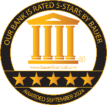 BauerFinancial 5-star rating emblem