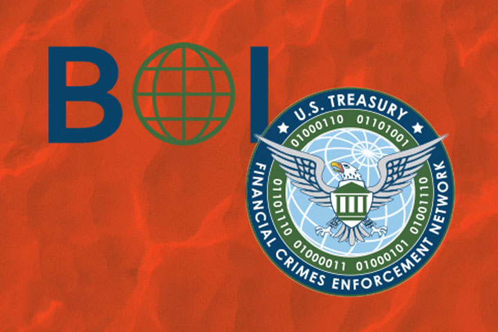 BOI and FinCEN logos