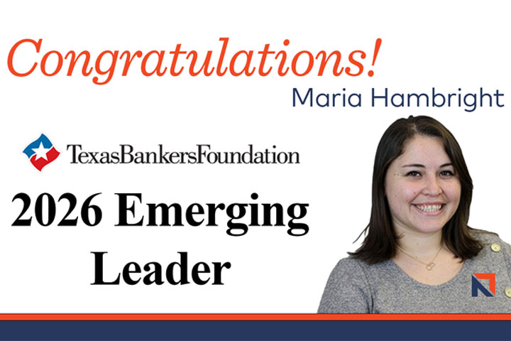 Graphic congratulating Maria Hambright